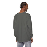 Garment-Dyed Unisex Long Sleeve Tee - Casual Versatile Essential