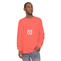 Garment-Dyed Unisex Long Sleeve Tee - Casual Versatile Essential