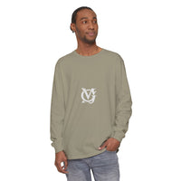 Garment-Dyed Unisex Long Sleeve Tee - Casual Versatile Essential