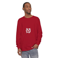 Garment-Dyed Unisex Long Sleeve Tee - Casual Versatile Essential