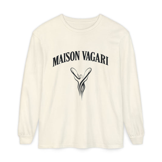 Unisex Garment-dyed Long Sleeve T-Shirt