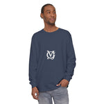 Garment-Dyed Unisex Long Sleeve Tee - Casual Versatile Essential