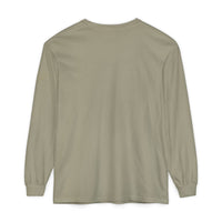 Garment-Dyed Unisex Long Sleeve Tee - Casual Versatile Essential