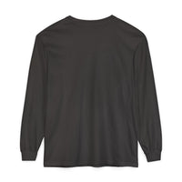 Garment-Dyed Unisex Long Sleeve Tee - Casual Versatile Essential
