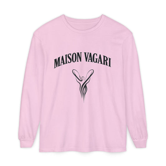 Unisex Garment-dyed Long Sleeve T-Shirt