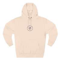 Three-Panel Fleece Hoodie
