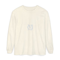 Garment-Dyed Unisex Long Sleeve Tee - Casual Versatile Essential