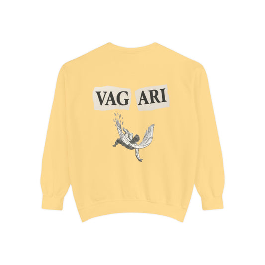 Vagabond Spirit Unisex Sweatshirt, Cozy Fashion, Gift for Travelers, Unique Sweatshirt, Casual Wear, Lounge Wear
