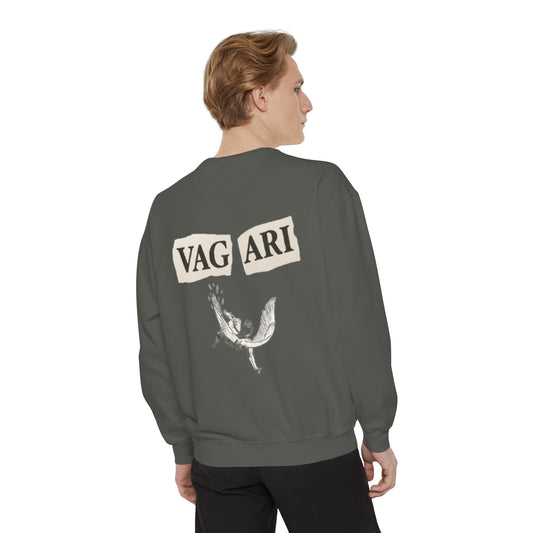 Vagabond Spirit Unisex Sweatshirt, Cozy Fashion, Gift for Travelers, Unique Sweatshirt, Casual Wear, Lounge Wear