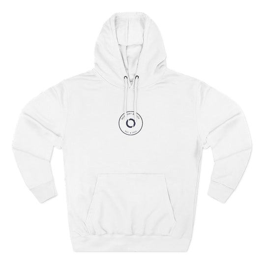 Three-Panel Fleece Hoodie