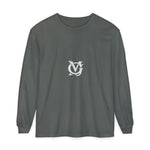 Garment-Dyed Unisex Long Sleeve Tee - Casual Versatile Essential