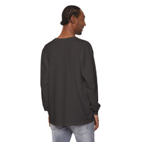 Garment-Dyed Unisex Long Sleeve Tee - Casual Versatile Essential