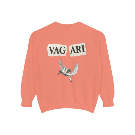 Vagabond Spirit Unisex Sweatshirt, Cozy Fashion, Gift for Travelers, Unique Sweatshirt, Casual Wear, Lounge Wear