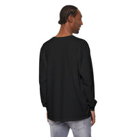 Garment-Dyed Unisex Long Sleeve Tee - Casual Versatile Essential
